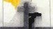 Michael Kenny, Jesus Receives the Cross (1998–9), from: The Stations of the Cross: Station 2. Mixed media on off-white wove paper