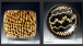 Examples of slipware from John Howard, to be on show at Blenheim this week
