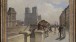 Jean-François Raffaëlli (1850-1924), Notre Dame du boulevard Quai des Grands Augustins. Oil on canvas 25.5x36ins. Signed lower left. From Trinity House Painting