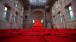 The red dress itself. Photo credit Bernhard Ludewig