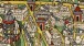 Detail of an illustrated map of London. Courtesy London Transport Museum