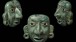 Pre-Columbian masks to be sold by Throckmorton Fine Art in New York next week