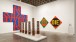 Installation shot from Robert Indiana, 'Beyond Love' at New York's Whitney Museum