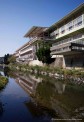 Veranda of east and middle building, Hizuchi Elementary School. Architectural Institute of Japan Shikoku Chapter/Photographer KITAMURA Toru