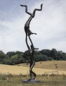 Barry Flanagan, '30ft Acrobats' (2003). Bronze sculpture, edition of 4 (1ac). Courtesy of The Estate of Barry Flanagan. © The Estate of Barry Flanagan / Bridgeman Art Library.