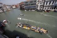 Alexander Ponomarev, SubTiziano (2009), Installation on the Grand Canal, Official Collateral Project, 53rd Venice Biennale