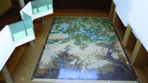 A bird's eye view of the 40 x 60 ft map