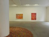 Paintings by Damien Hirst, installation by Felix Gonzalez-Torres. 'Candy' at Blain Southern, London, UK