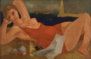 Christopher Wood, The Bather (c1925–6) 102.4 x 66.8cm
