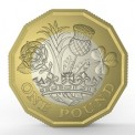 The new one-pound UK coin revealed