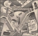 M.C. Escher, Relativity (1953)