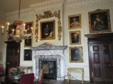 Houghton Hall paintings in situ. Photograph: Sue Ward