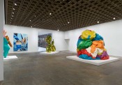 Installation view of Jeff Koons: A Retrospective (Whitney Museum of American Art, New York, June 27–October 19, 2014). © Jeff Koons. Photograph by Ronald Amstutz
