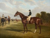 John Frederick Herring the Elder (1795–1865), Mr John Bowes’ Mündig, Winner of the Derby Stakes at Epsom, 1835