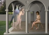 Richard Hamilton, The Passage of the Angel to the Virgin (2007). Courtesy the Estate of Richard Hamilton