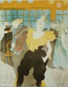 Henri de Toulouse-Lautrec (French, 1864–1901). La Clownesse au Moulin Rouge (The Clowness at the Moulin Rouge). 1897. Lithograph, sheet: 40.4x32.3cm. MoMA New York. Gift of Abby Aldrich Rockefeller, 1946