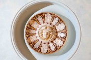 A restored ceiling rose at Sir John Soane's Museum, London