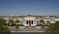 Exterior view, the Detroit Institute of Arts. Photo: DIA