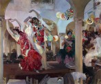 Joaquin Sorolla, Baile en el Café Novedades de Sevilla, 1914 Óleo sobre lienzo, 246 x 295 cm Colección Banco Santander Foto: Colección Banco Santander, Madrid (Joaquín Cortés)