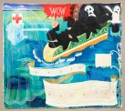 Kerry James Marshall, Great America (1994), acrylic and collage on canvas. National Gallery of Art, Washington, Gift of the Collectors Committee, 2011