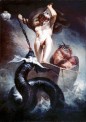 Henry Fuseli, 1741–1825 Thor Battering the Midgard Serpent, 1970 Oil on canvas, 133 × 94,6 cm Royal Academy of Arts, London Photo: John Hammond © Royal Academy of Arts, London)