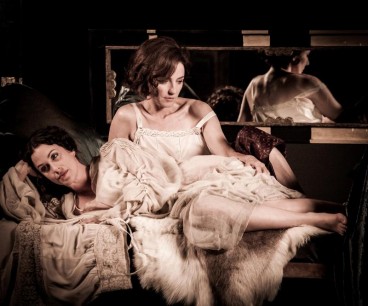 Orla Brady and Alanis Morissette in The Price of Desire. Photo: Julian Lennon