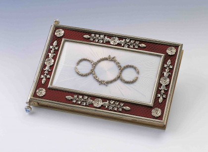 Queen Victoria's Fabergé notebook © The Royal Collection