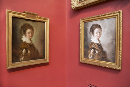 Jean-Honoré Fragonard’s Young Woman – and Chinese copy (right)