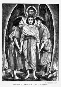 Simeon Solomon, Shadrach, Meshach and Abednego