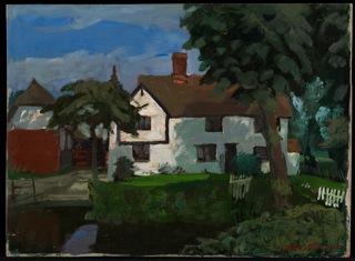 John Aldridge, Farm near Molehill Green (1959). Courtesy the Fry Gallery