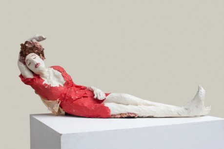 A sculpture by Aysel Alver, on show at Gallery Ilayda, Istanbul