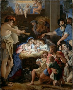 Domenichino (Domenico Zampieri), The Adoration of the Shepherds, c. 1607–10, National Gallery of Scotland