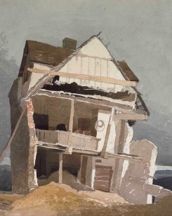 John Sell Cotman (1782–1842) A Ruined House c. 1807–10 Watercolour over graphite on paper 32.7x26.1cm © Ashmolean Museum, University of Oxford