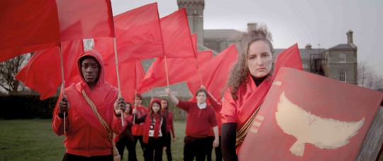 Students from Brentside High School in their film An Ealing Trilogy. © National Portrait Gallery, London