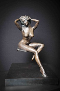 Frances Segelman, Seated Nude