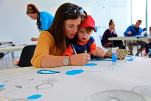 A family workshop at Turner Contemporary, Margate