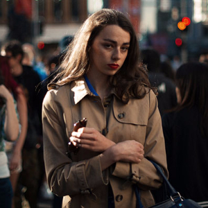 Getting some sartorial street cred. Image © Giuseppe Santamaria, 2014