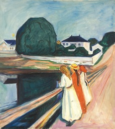 Edvard Munch, The Girls on the Bridge