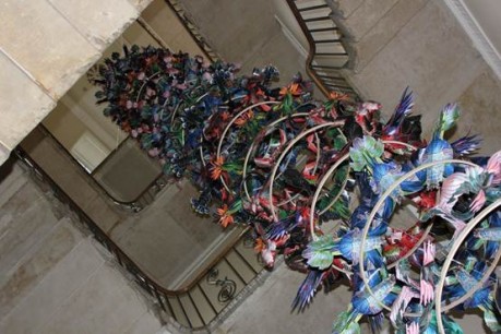 Studio-BOO, Flamboyant Flock of Flurry, Somerset House, London