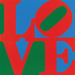 Robert Indiana (b. 1928), LOVE, 1966. Oil on canvas. Indianapolis Museum of Art. © 2013 Morgan Art Foundation/Artists Rights Society (ARS), New York
