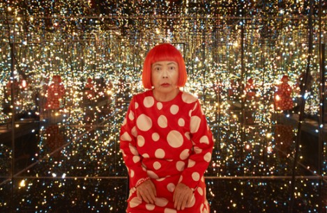 Yayoi Kusama with Fireflies on the Water. Photo: Jason Schmidt