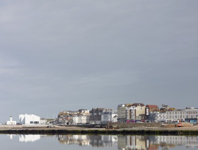 The seafront at Margate - Turner Contgemporary at extreme left